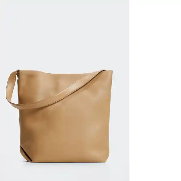 Bolso G Rita Camel Talla 99 Mujer Mango