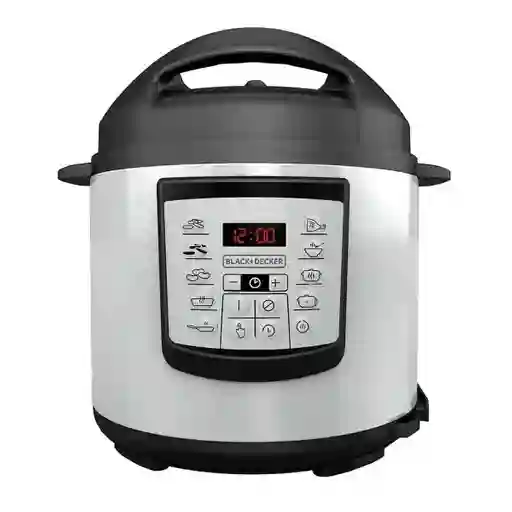 Black & Decker Olla de Presión Multicooker 6 L