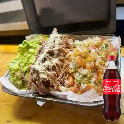 Combo la mexa + coca-cola sabor org 1.5l