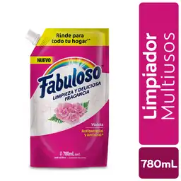 Limpia Pisos Fabuloso Antibacterial Violeta 780ml