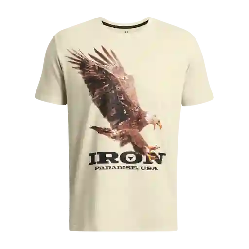 Under Armour Camiseta Pjt Rck Eagle Hombre Beige SM 1383224-273