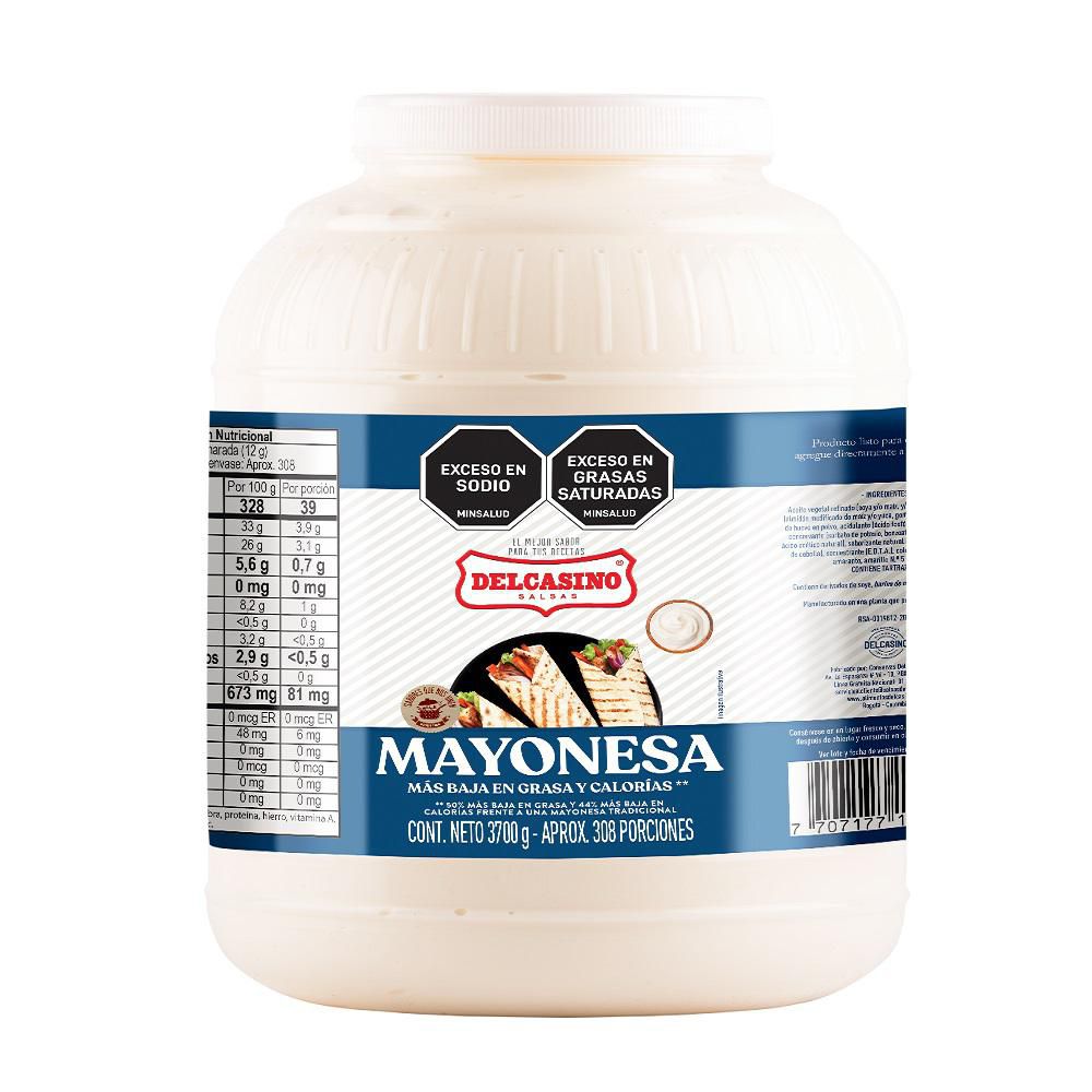 Mayonesa Galon Delcasino 3700 g