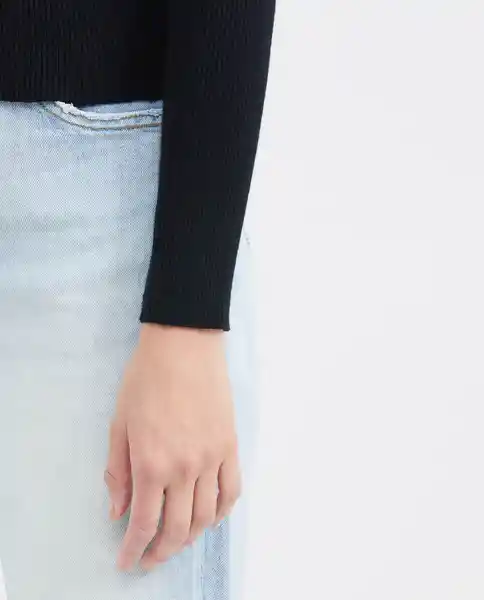 Suéter Effortless Negro Sombrío Ultra Oscuro XS Chevignon
