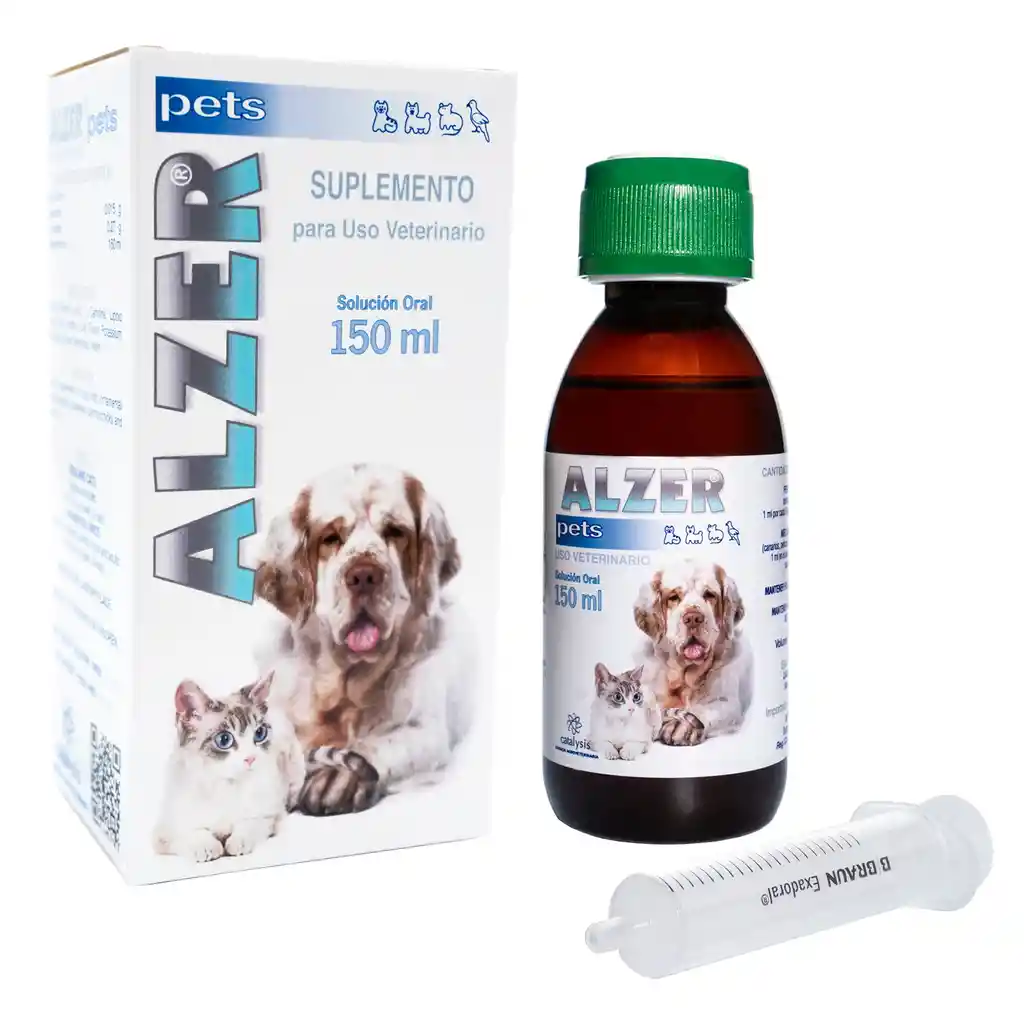 Alzer Pets Suplemento Nutricional para Perros y Gatos