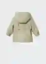 Anorak Linab3 Khaki Talla 70 Niñas Mango