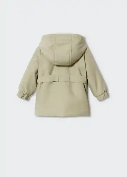 Anorak Linab3 Khaki Talla 70 Niñas Mango