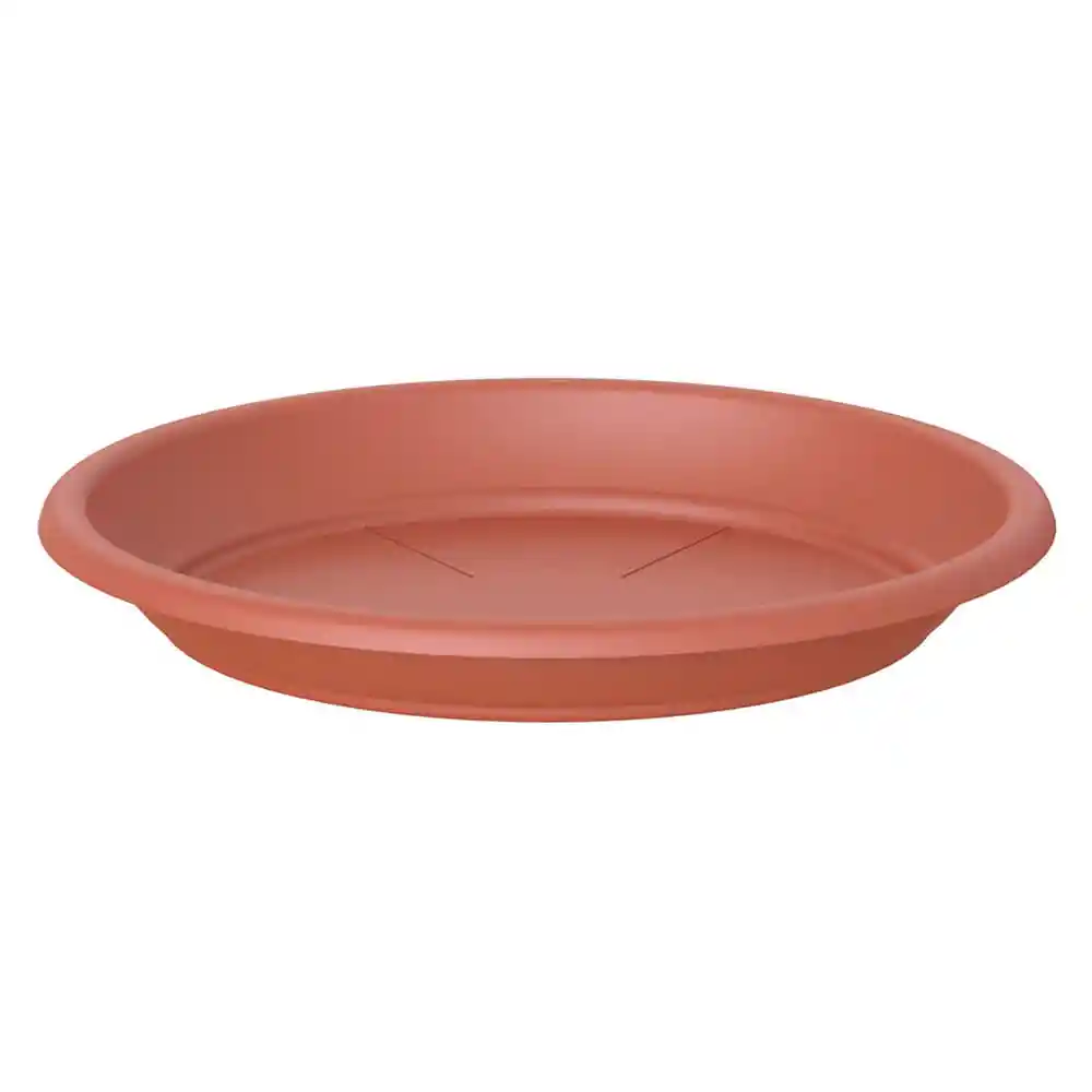 Plato Matera Plástico Capri Terracota Outzen