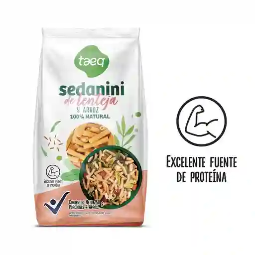 Sedanini Lentejas y Arroz Taeq
