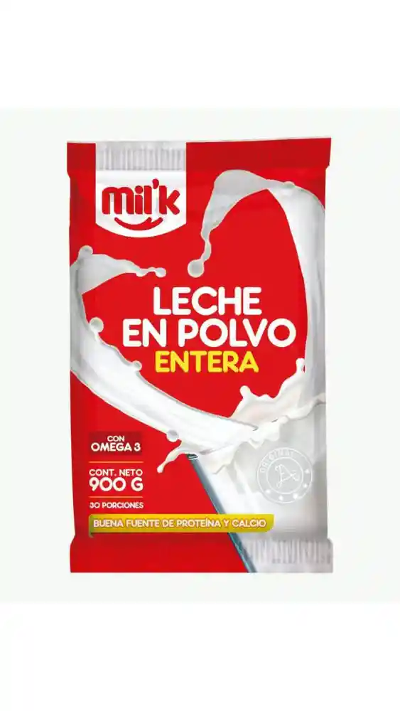 Leche en Polvo Entera Milkx 900 Gracol (900 Gr)