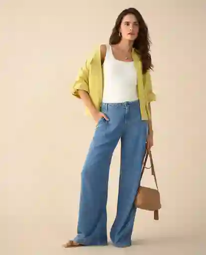 Jean Azul Sereno Claro Talla 12 471G008 Esprit