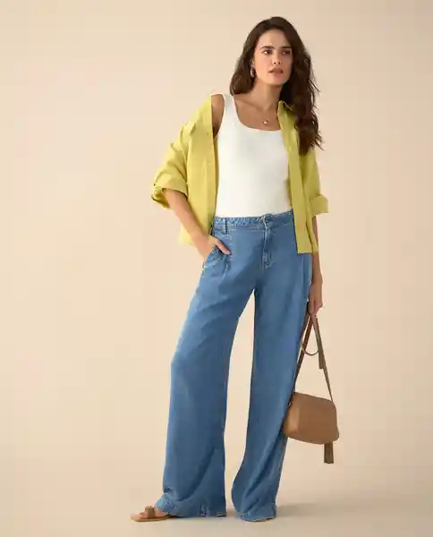 Jean Azul Sereno Claro Talla 12 471G008 Esprit
