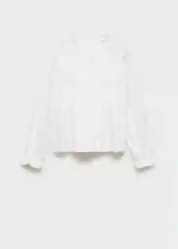 Blusa Tomasa Offwhite Talla 10 Niñas Mango