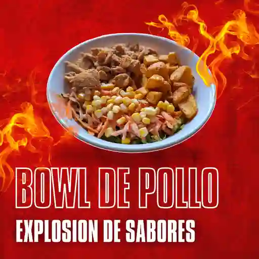 Bowl de pollo mediano