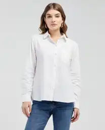 Camisa Blanco Puro Claro Talla S Esprit 611e000