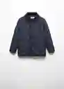 Abrigo Anorak Husky Navy Talla 09 Niños Mango