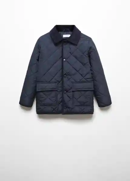 Abrigo Anorak Husky Navy Talla 09 Niños Mango