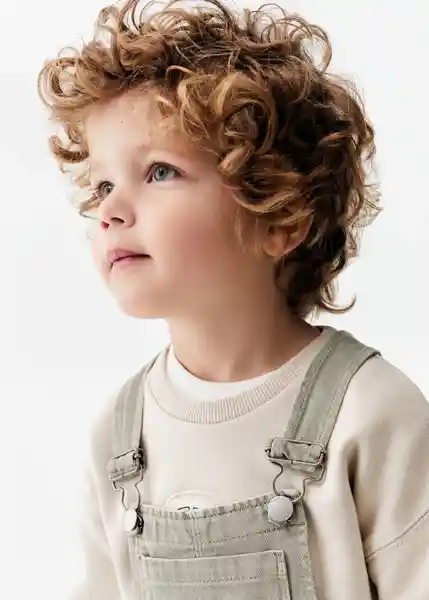 Peto Largo Milos Niños Khaki Talla 67 Mango