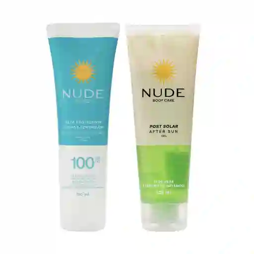 Protector Solar y Gel Nude Prom Protector Solar y Gel Pos(240 Ml)