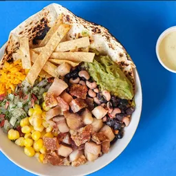 Bowl chicharron ahumado