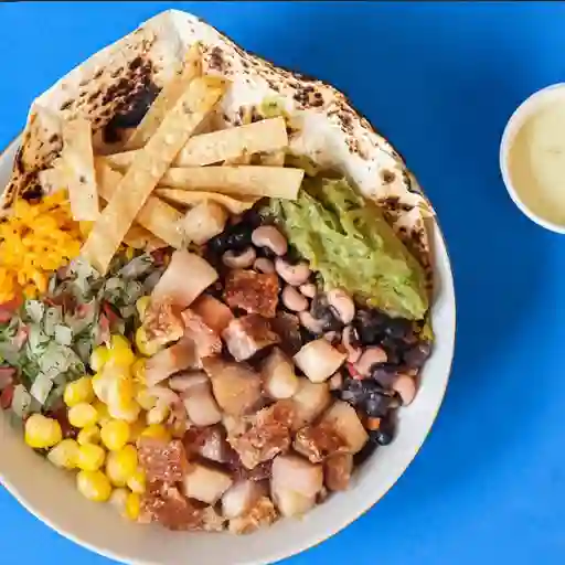 Bowl chicharron ahumado