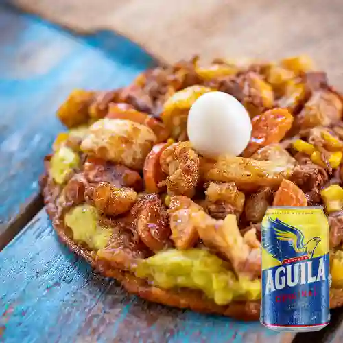 Combo Patacón Paisa + Águila Orig Lta 330ml