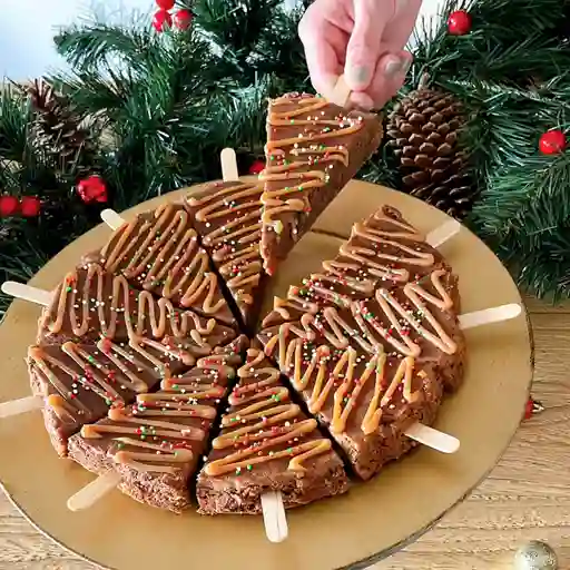 Paletas de brownie navidad (caja x10)