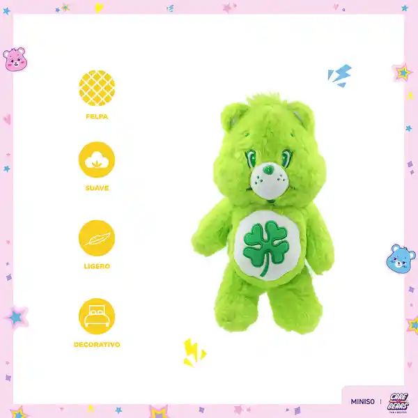 Peluche Buena Suerte Serie Care Bears Miniso