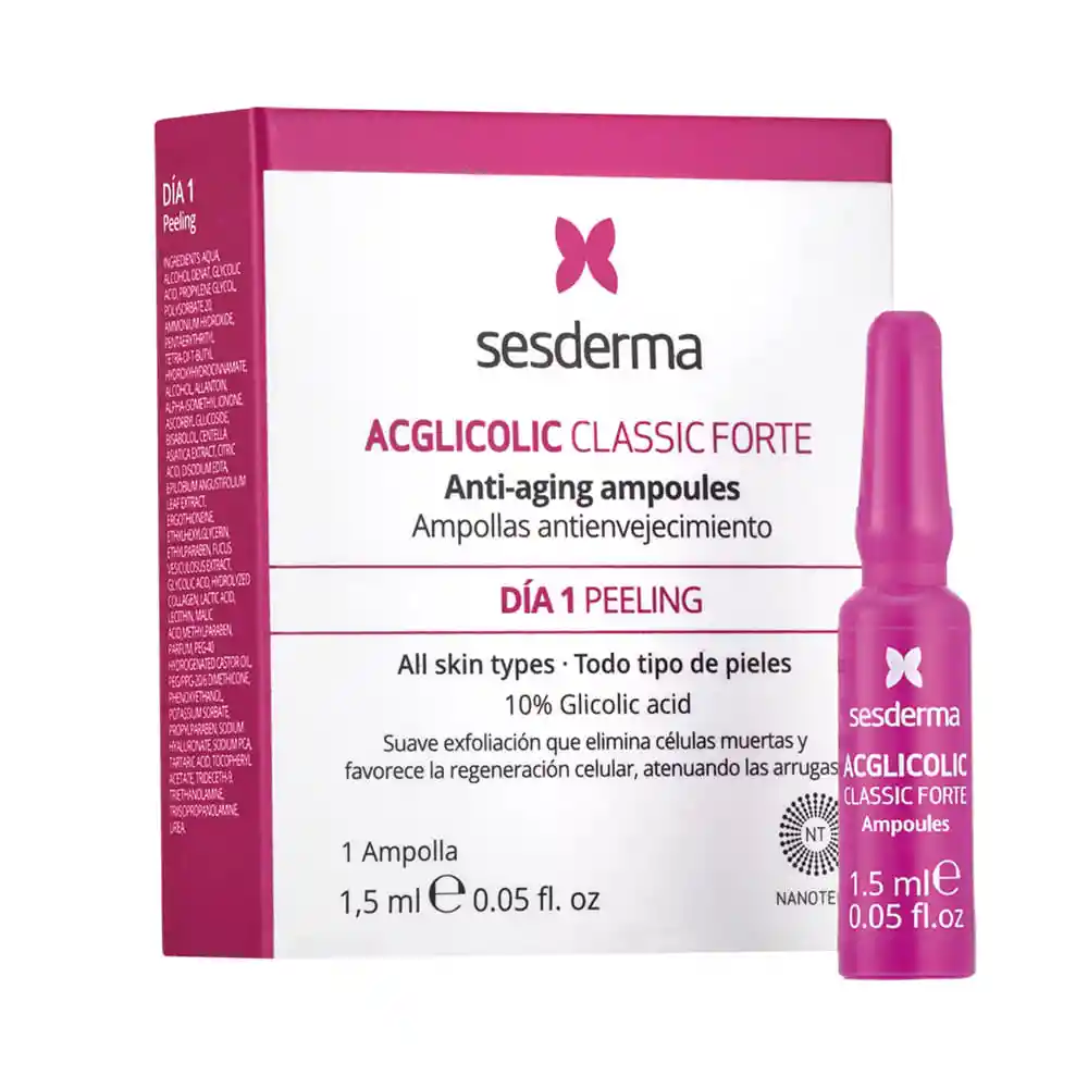 Sesderma Set Tratamiento Facial Acglicolic + Sesvitamin X