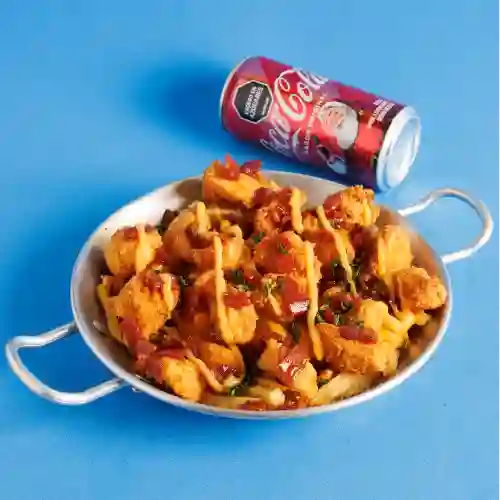 Papas Chicken + Coca Cola