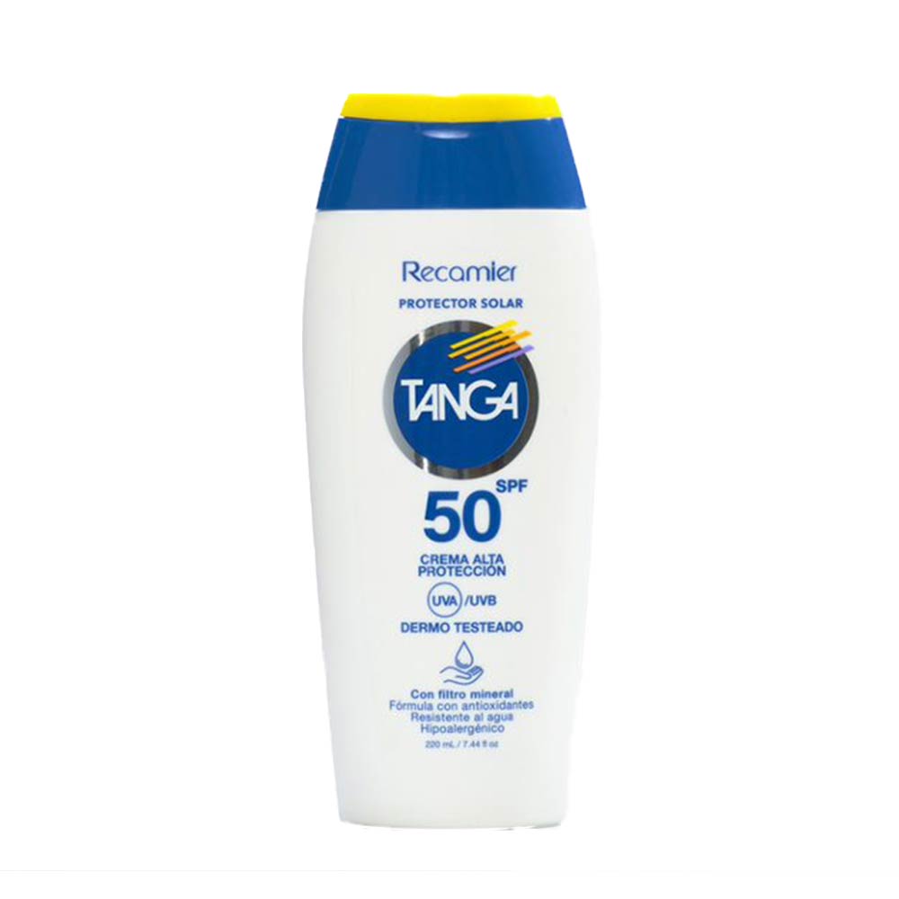 Tanga Protector Solar Crema SPF 50 220 ml