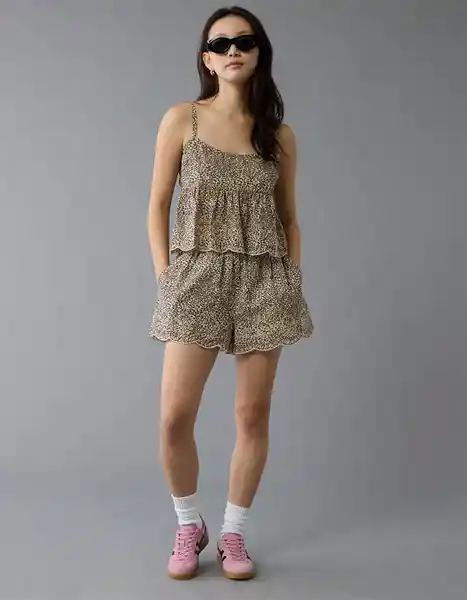 Camisa Mujer Multicolor Talla: MEDIUM 6300900 American Eagle
