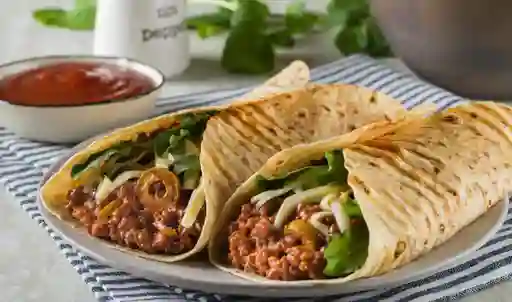 Wraps de Carne