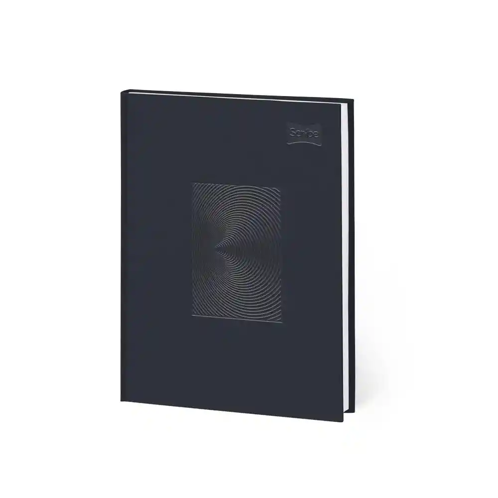 Cuaderno Cosido Pasta Dura Cuadriculado 100 Hojas Cosido Tapa Dura Scribe