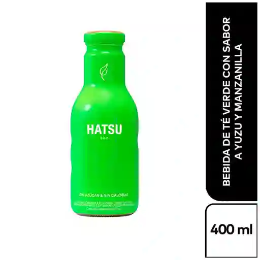 Hatsu Bebida de Té Verde con Sabor a Yuzu y Manzanilla