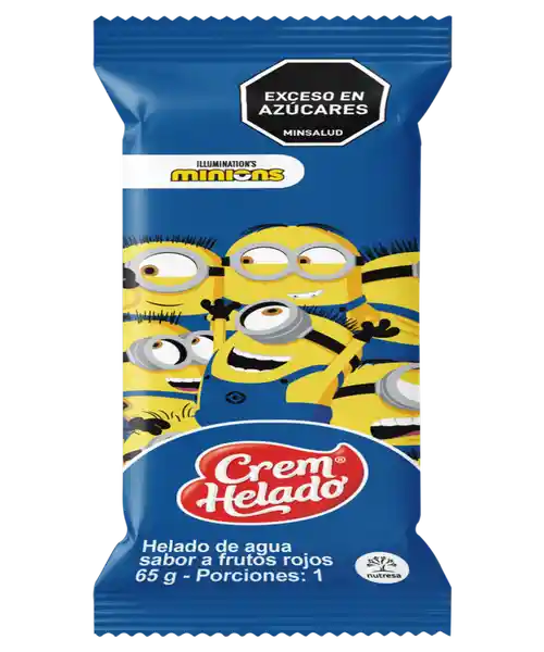 Crem Helado Paleta Minions 65 g