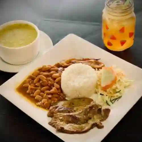 Lunch de Carne Asada a la Plancha