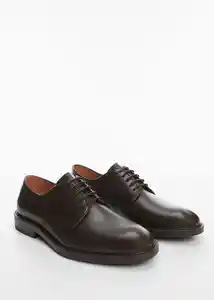 Zapatos Brasilia Marrón Talla 43 Hombre Mango