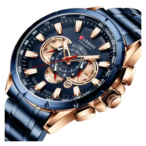 Curren Reloj Hombre Azul KREc9503