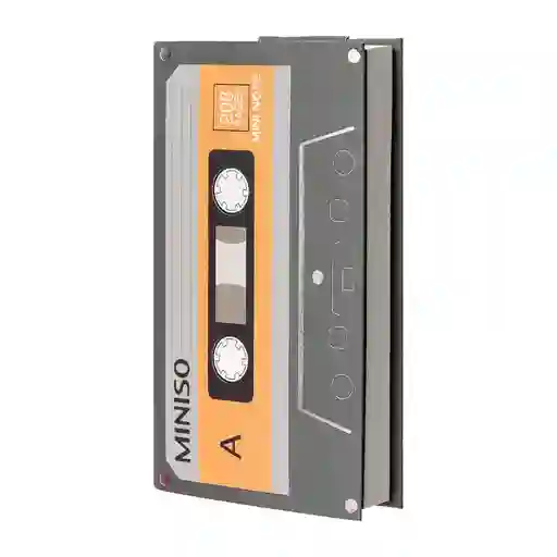 Libreta con Diseño de Cassette Miniso
