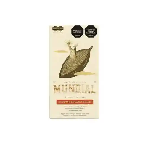 Barra de Chocolate Caramelo Salado - Chocolates Mundial