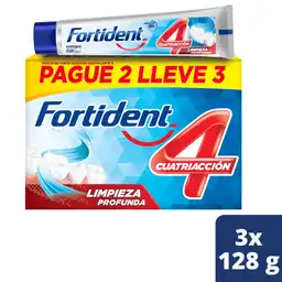 Fortident Crema Dental Limpieza Profunda