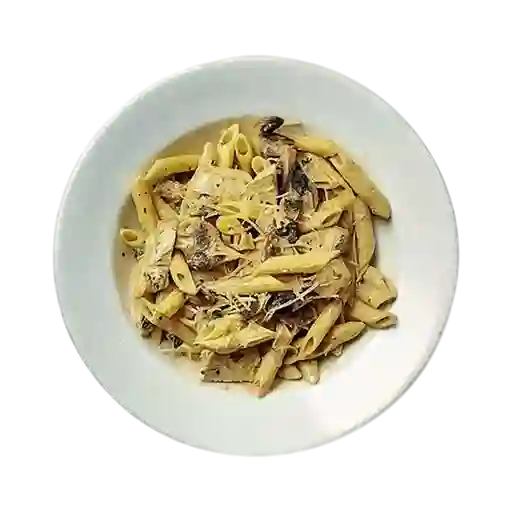 Pasta con Pollo y Champiñones