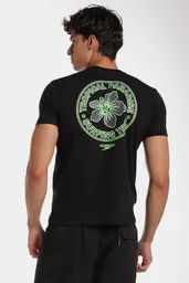 Camiseta Manga Corta Alfalfa Hibis Hombre Talla XL