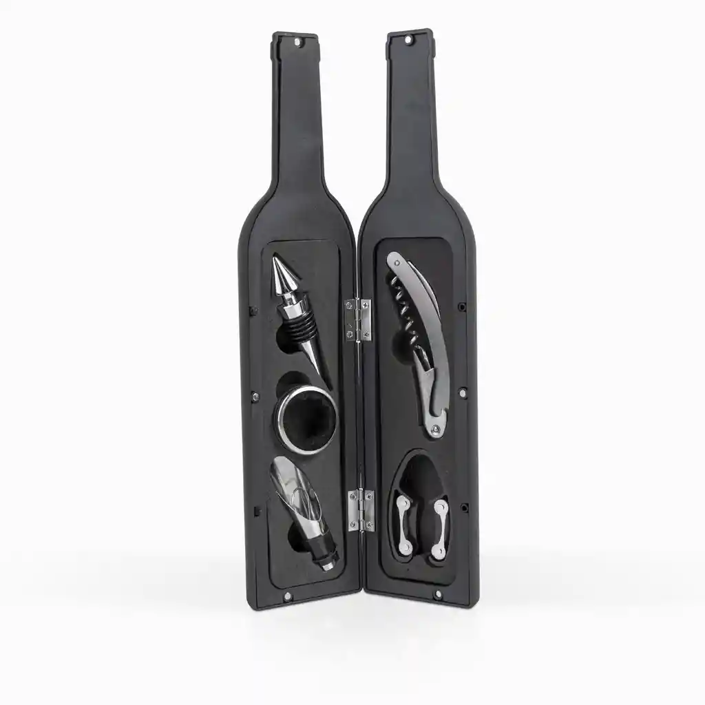 Set Para Botella de Vino Ambiente Gourmet