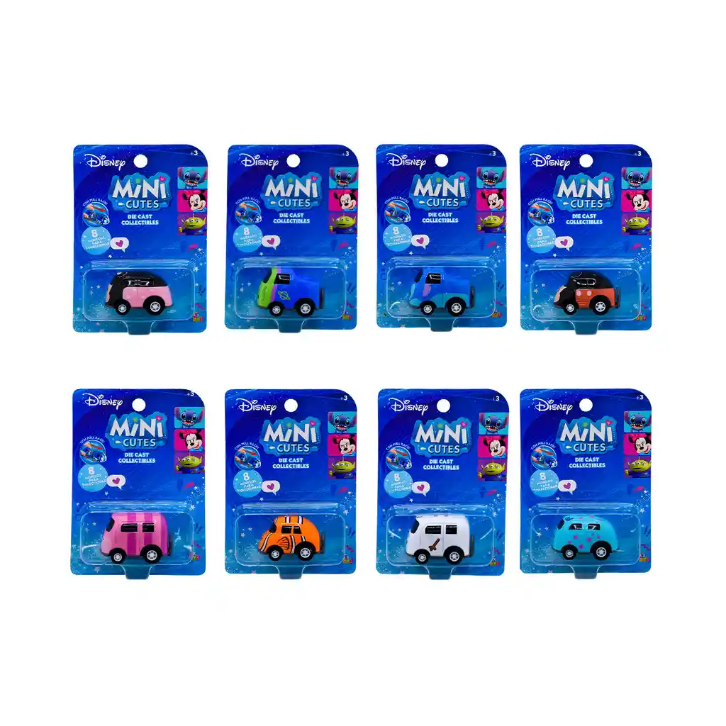 Carrito Disney Cute Cars Surtido