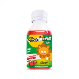 Laproff Acetaminofén Jarabe Sabor Cereza