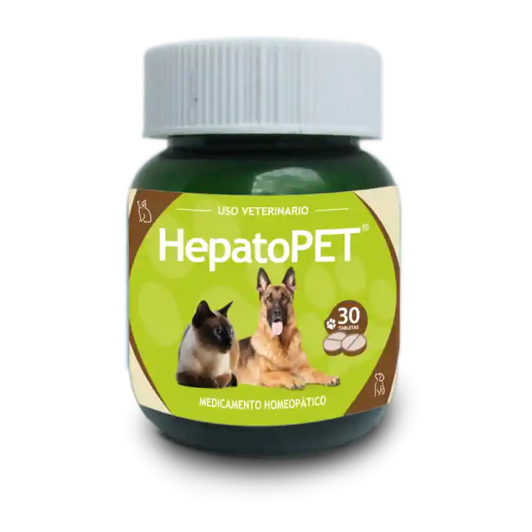 HepatoPet Medicamento Homeopático para Perros y Gatos