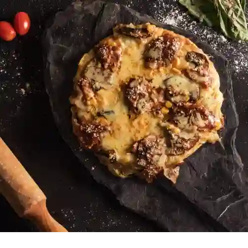 Pizza con Lomo de Cerdo