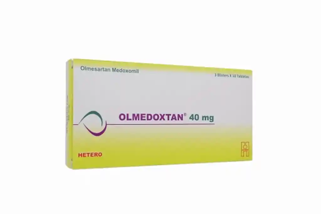 Olmedoxtan 40 Mg Caja Con 30 Tabletas Rx4