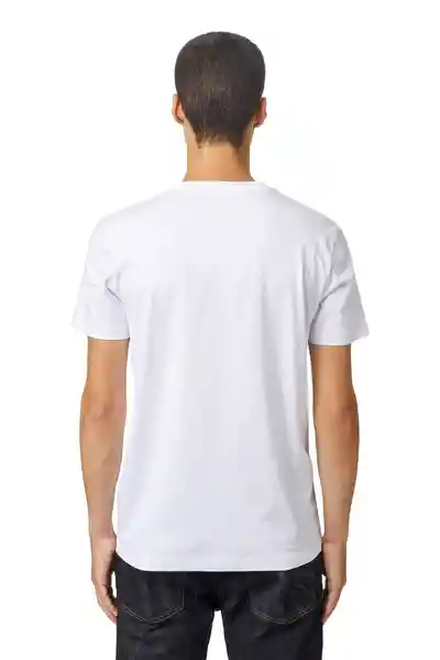 Diesel Camiseta T-Diegos-B14 Blanco Talla XXL